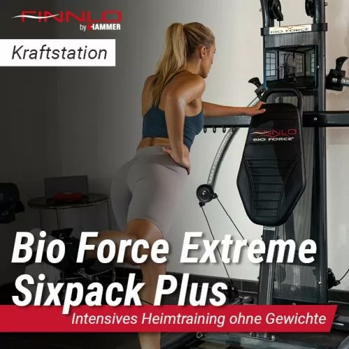 Finnlo Bio Force Extreme Sixpack Plus Power Station - anthracite/black